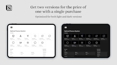 Notion Optimal Finance System gallery image
