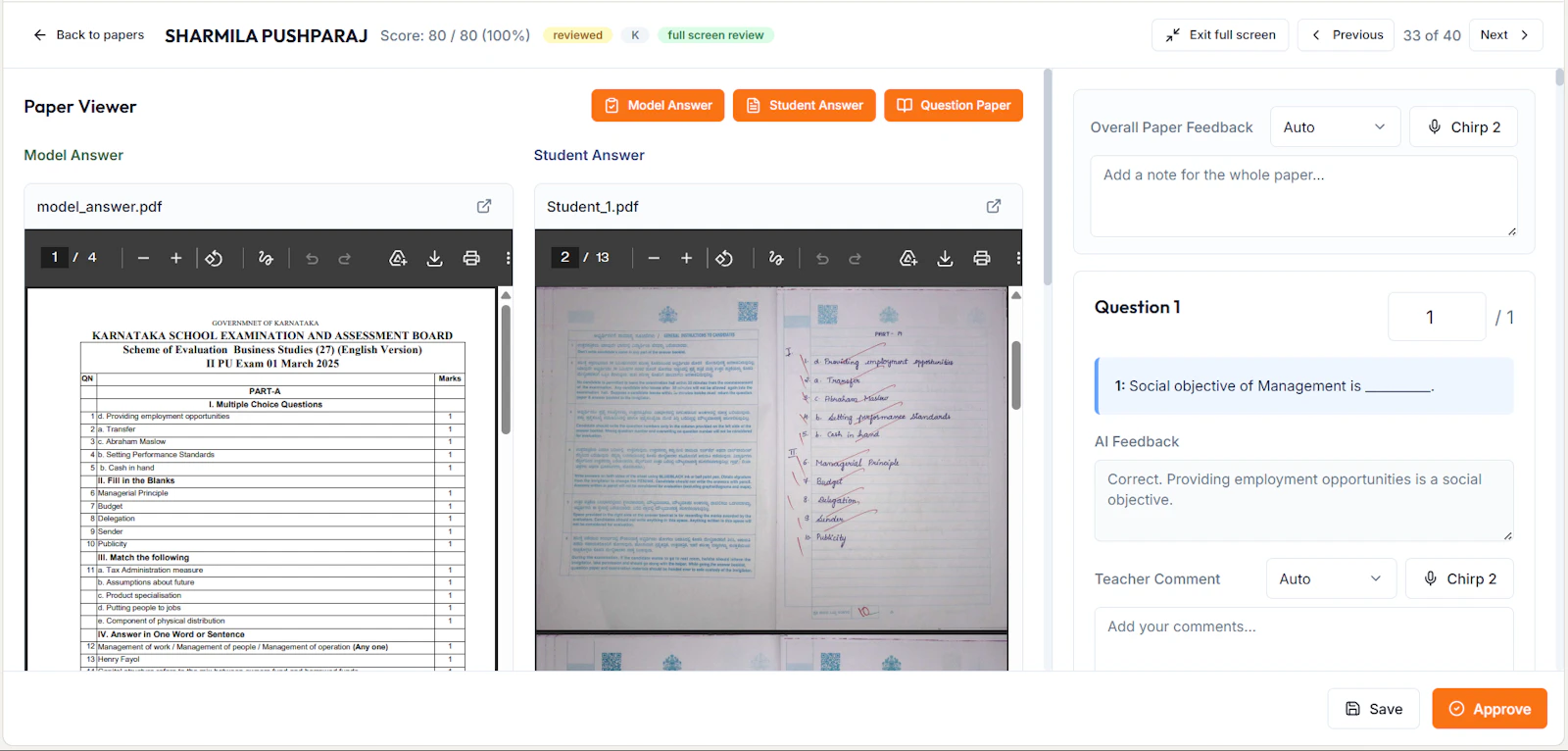 GradeSense screenshot 3