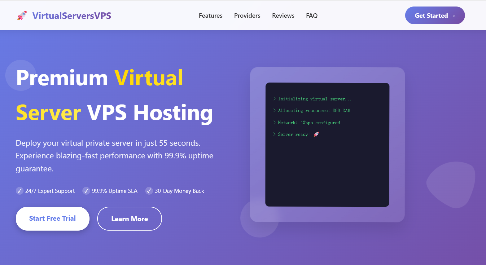 Média Hébergement VPS de serveur virtuel - Solutions cloud premium | 99,9% de disponibilité garantie 1