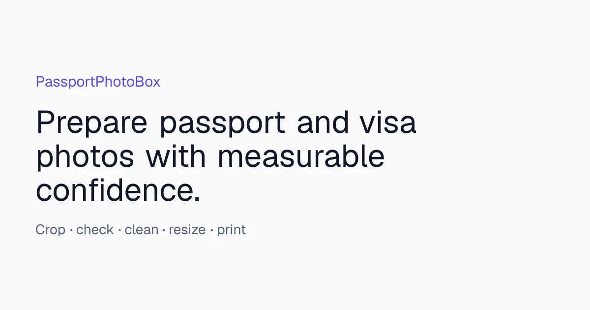 PassportPhotoBox gallery image