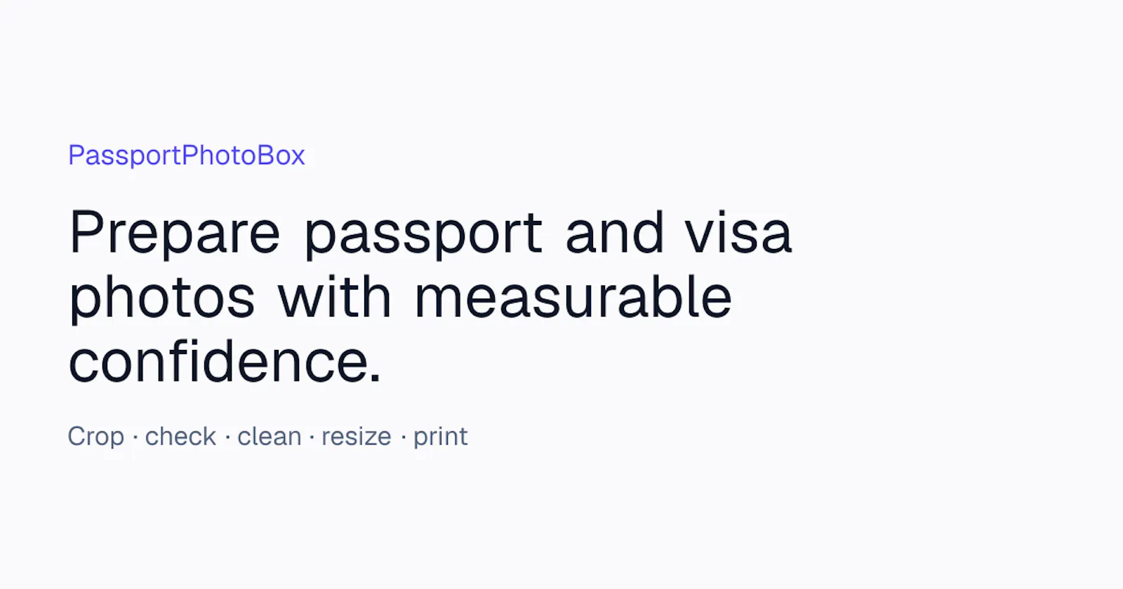 PassportPhotoBox screenshot 1