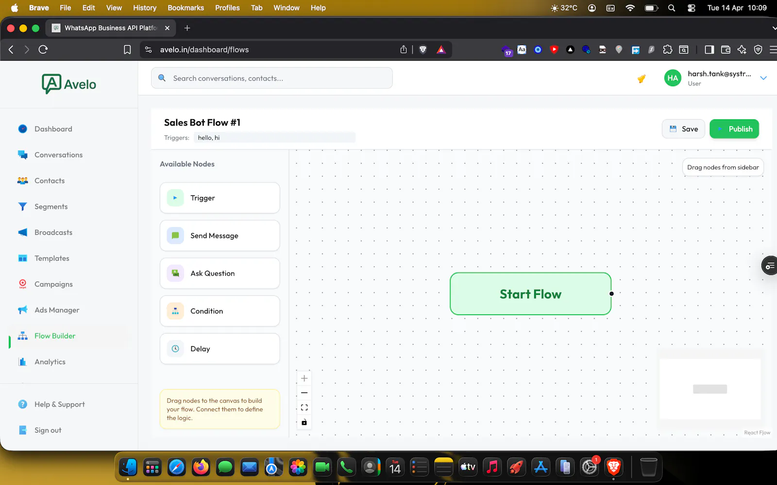 Avelo screenshot 2