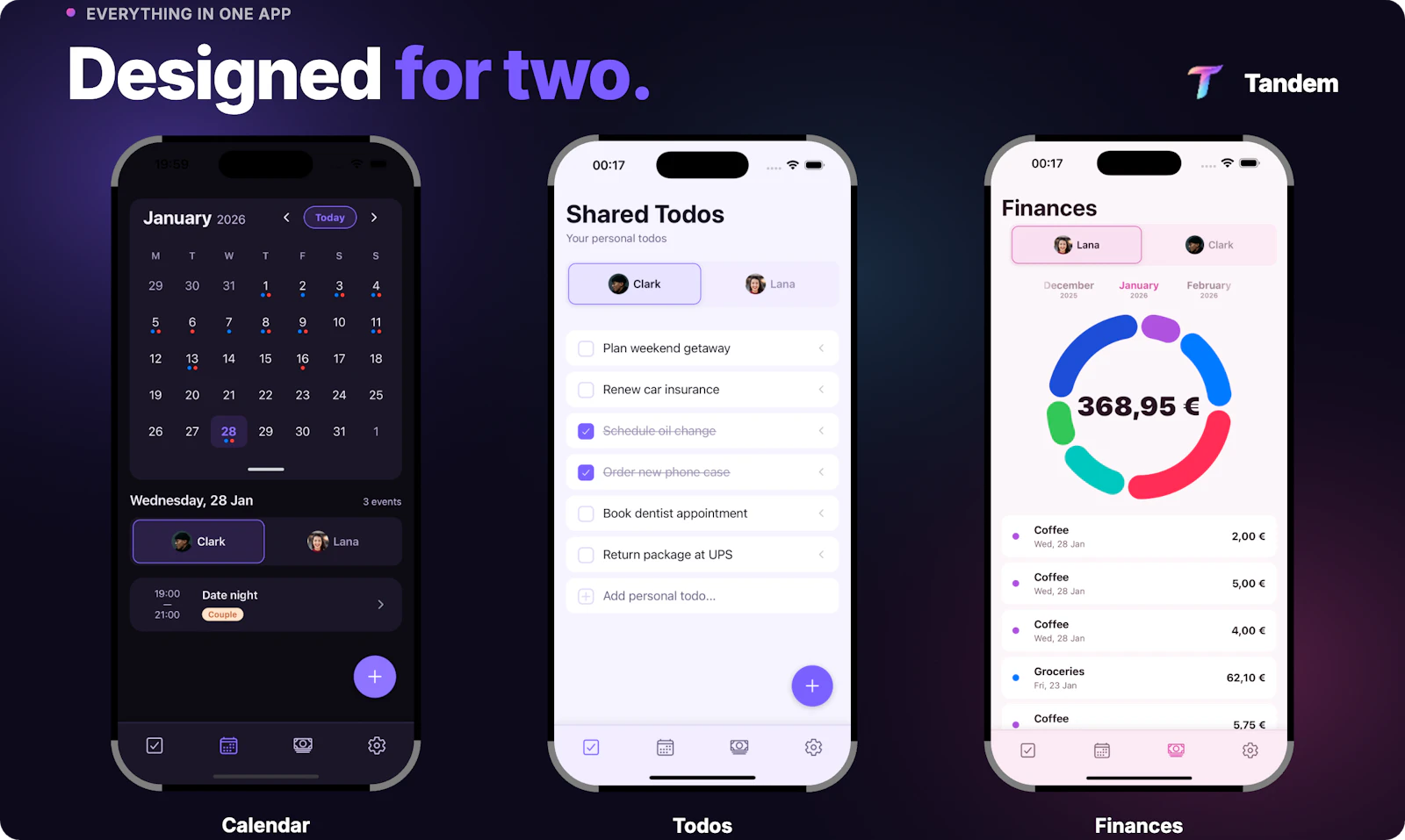 Tandem – Your Couple's Shared Brain screenshot 6