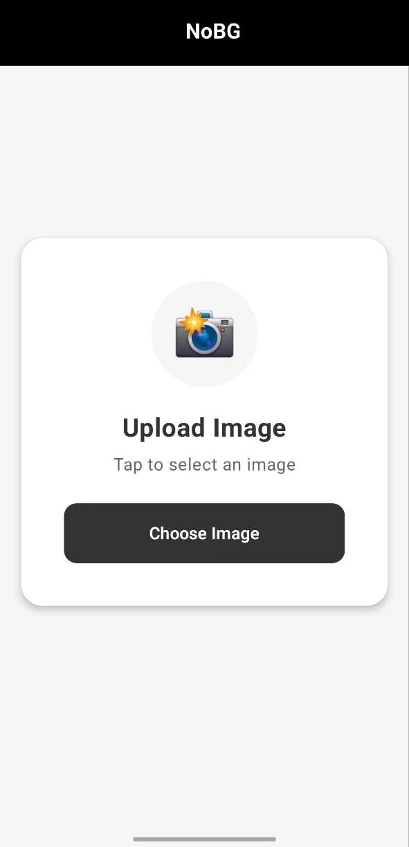 NoBG - Background Remover - Main product screenshot demonstrating key features and user interface