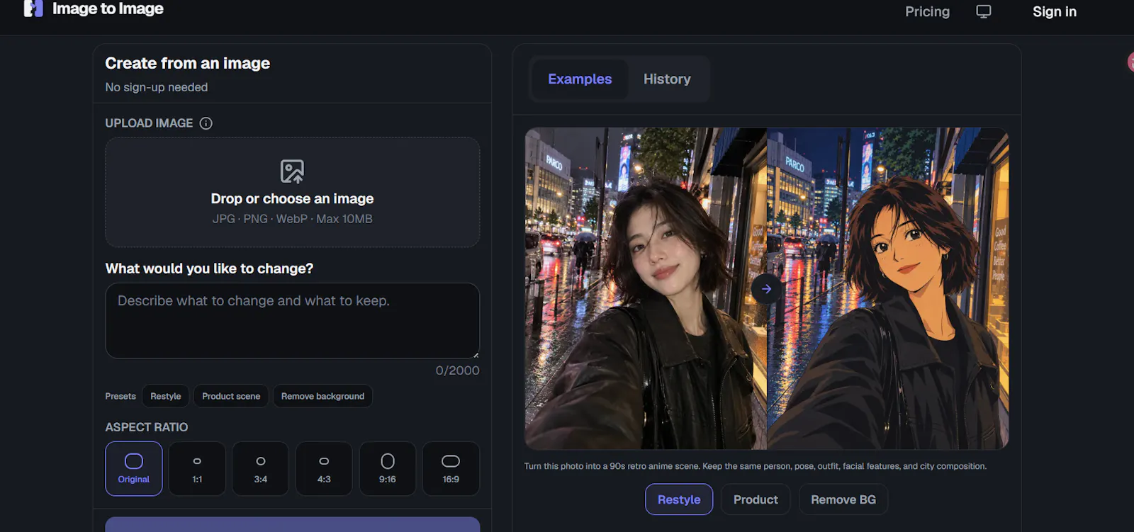 Image to Image screenshot 1