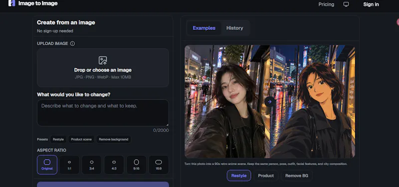 Image to Image screenshot 1