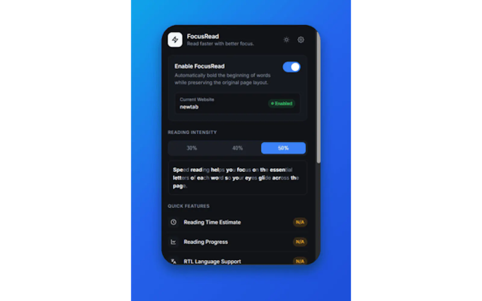FocusRead screenshot 2