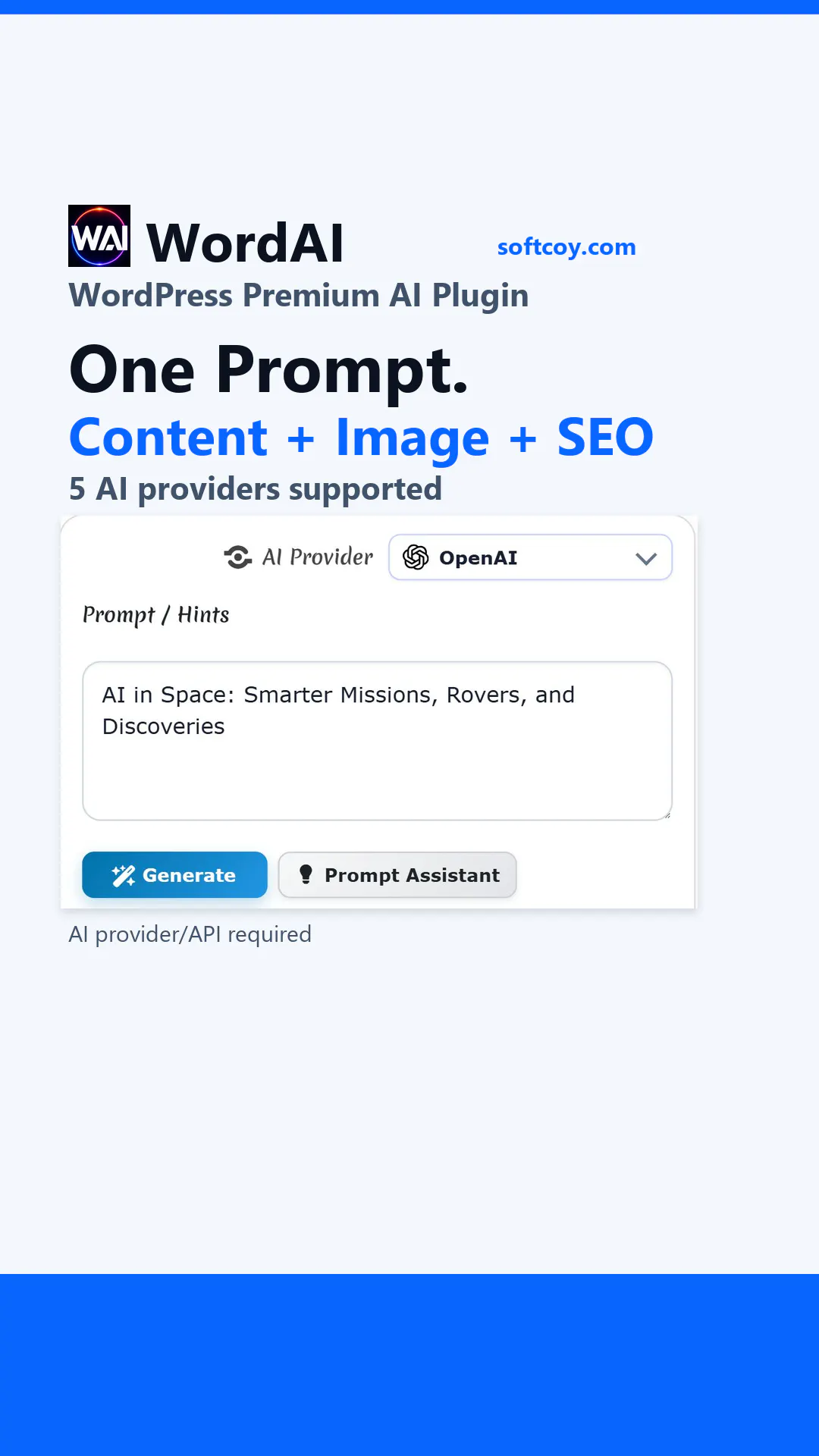 WordAI – AI Toolkit for WordPress gallery image