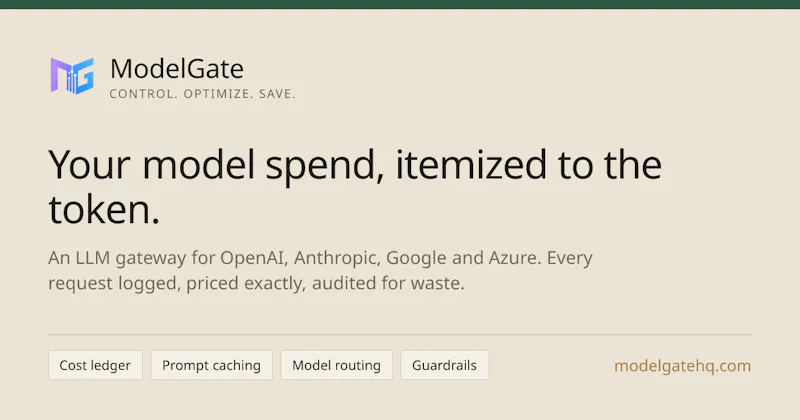 ModelGate screenshot 1