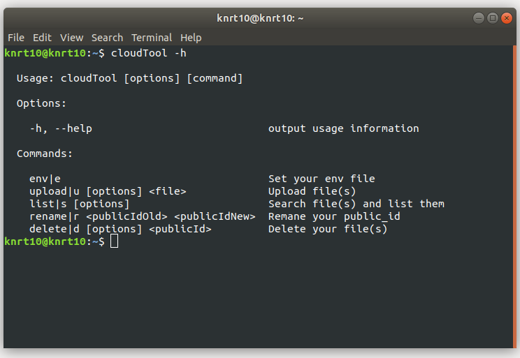 Cloudinary-cli-tool gallery image