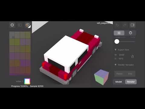 Voxel Pro - Voxel editor for iOS gallery image