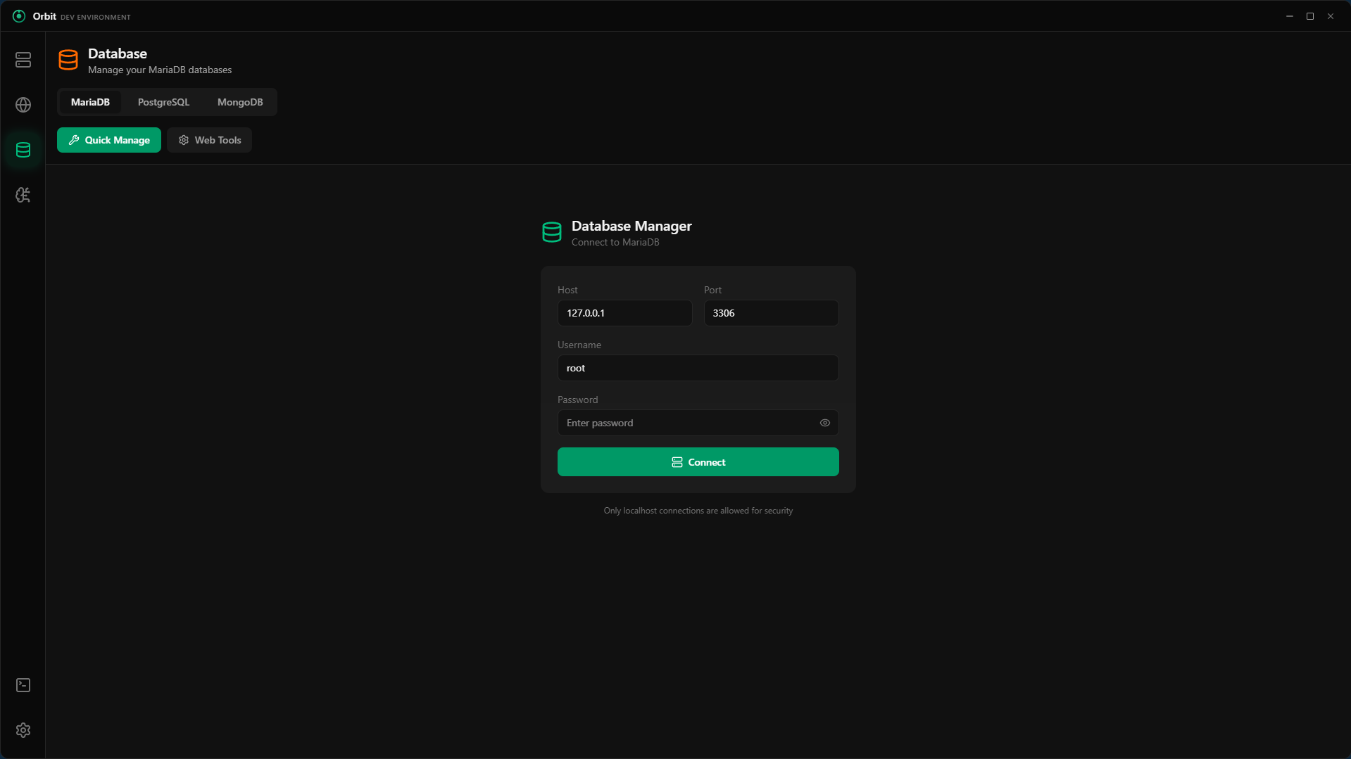 Orbit — Modern Local Development Env. gallery image