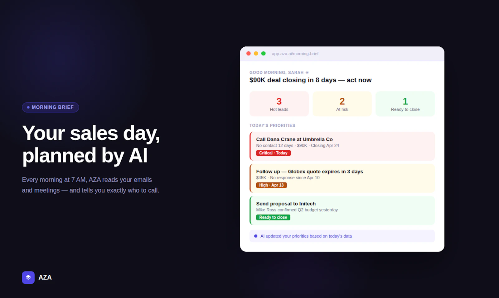 AZA screenshot 2
