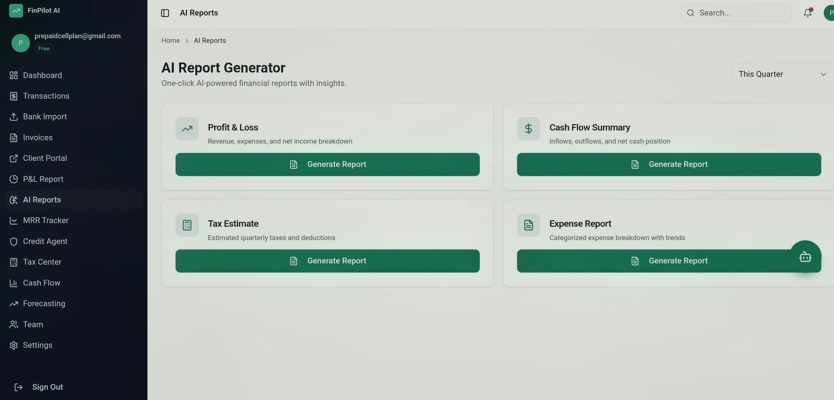 FinPilot AI: Total Financial Control gallery image