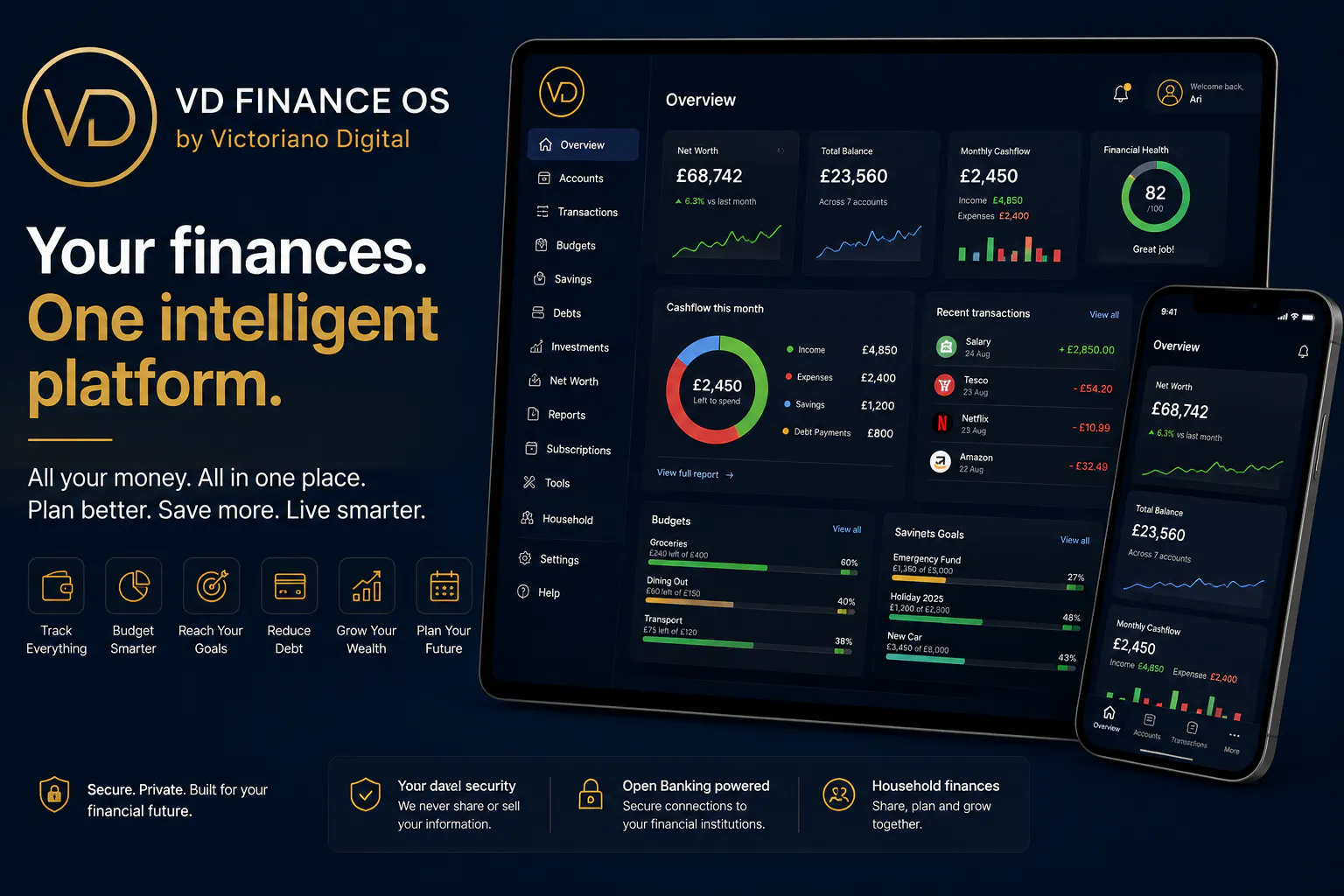 VD Finance OS gallery image