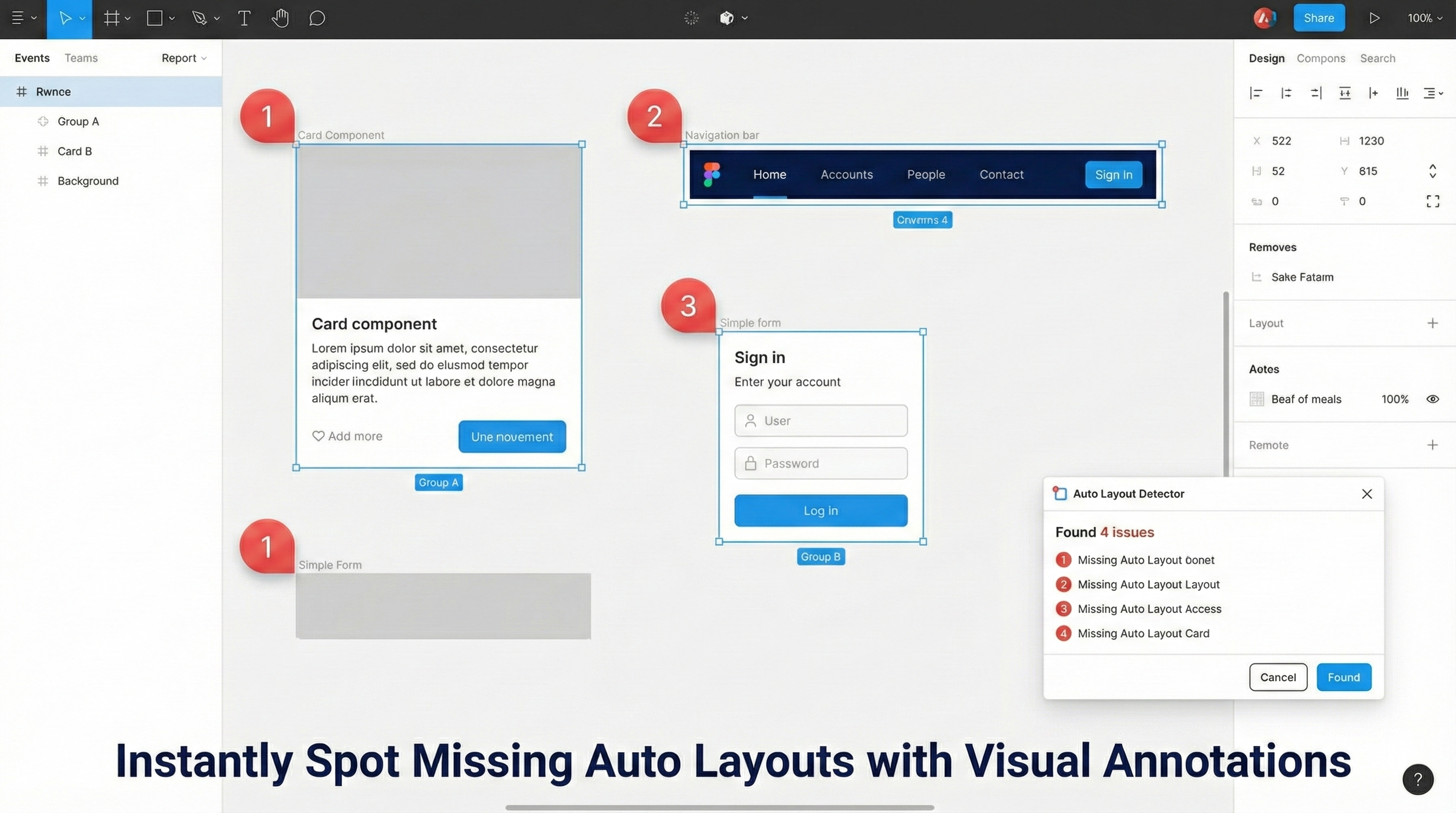 Auto Layout Detector - Screenshot 3 showing product features and functionality
