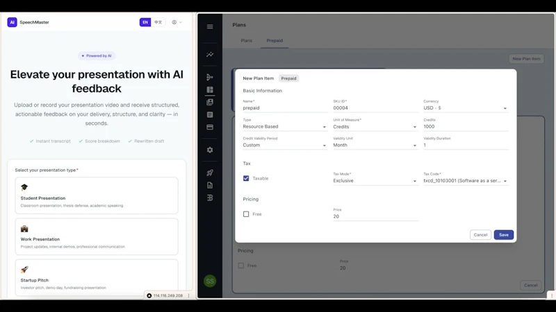 Easybilling screenshot 1 (video preview)