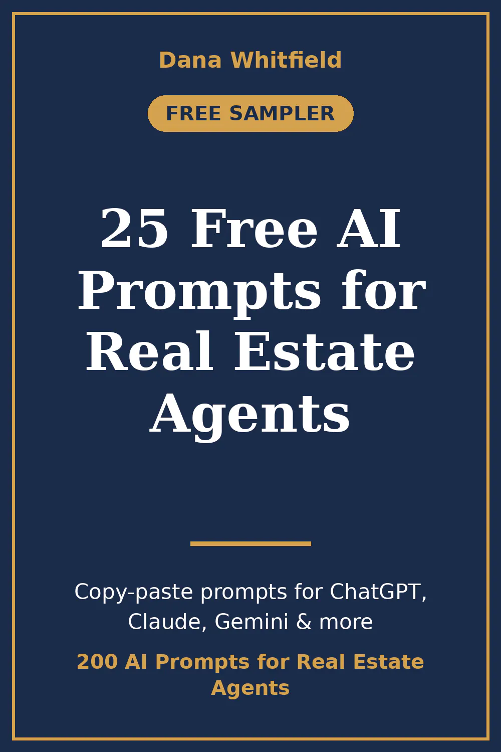 200 AI Prompts for Real Estate Agents gallery image