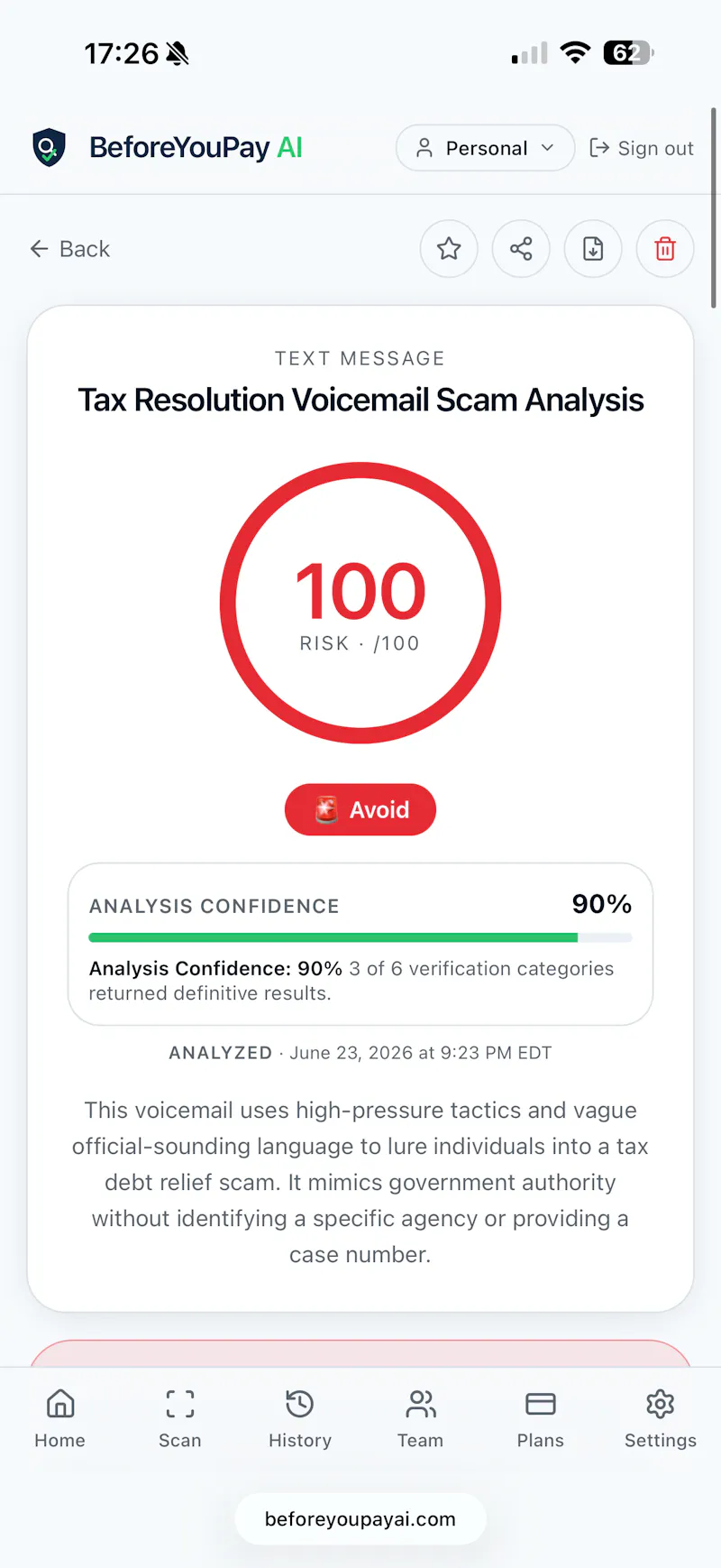 BeforeYouPay AI screenshot 3