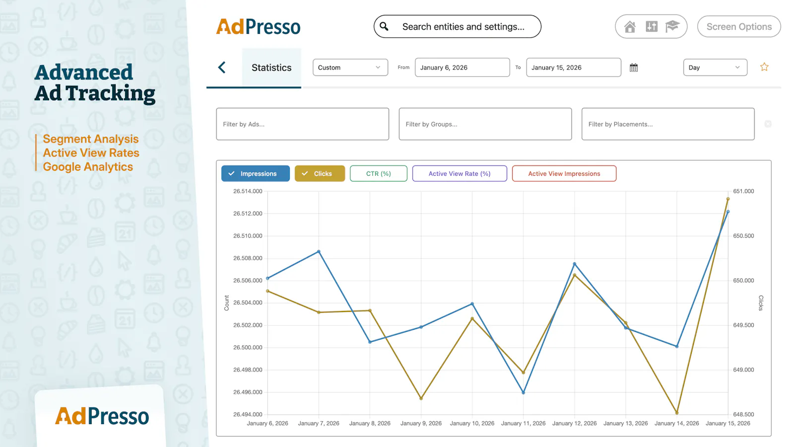 AdPresso screenshot 1