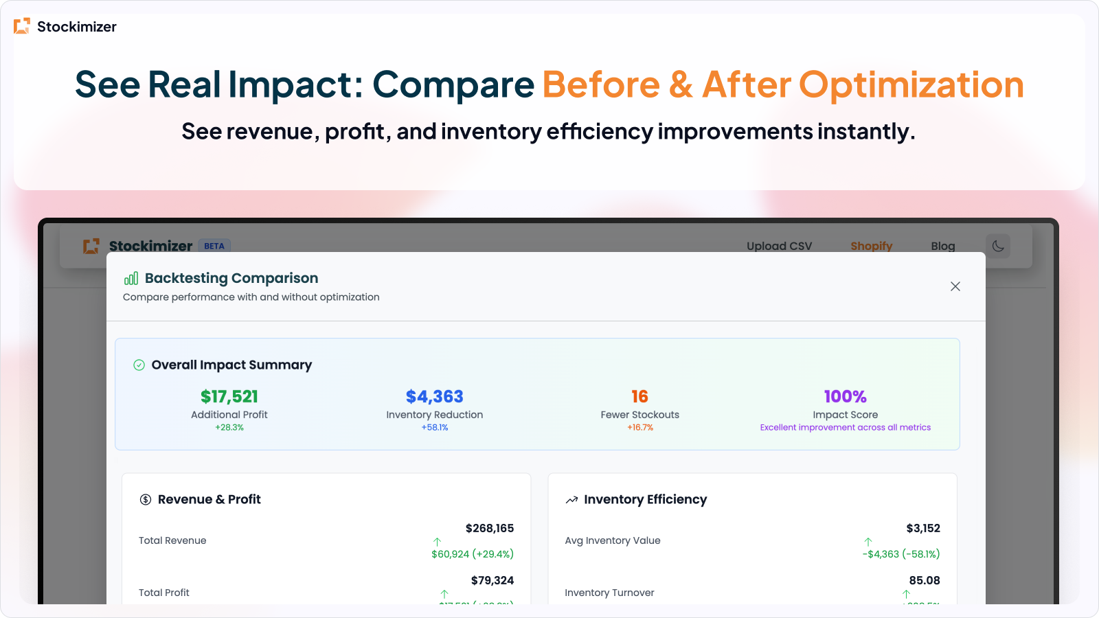 Stockimizer gallery image