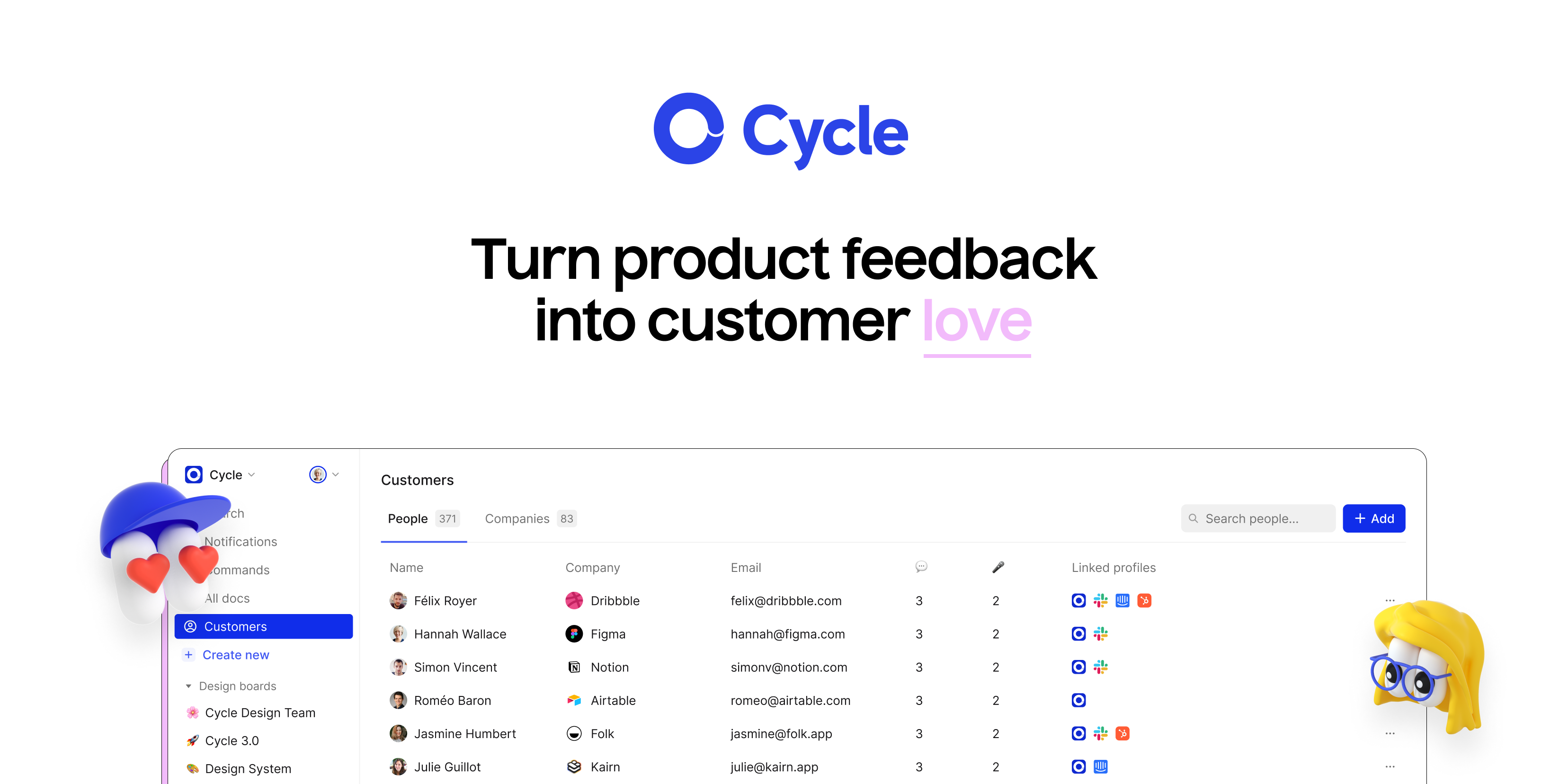 Cycle - Turn product feedback into customer love media 3