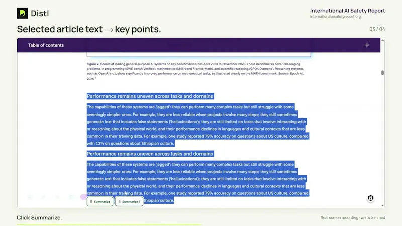 Distl screenshot 1 (video preview)