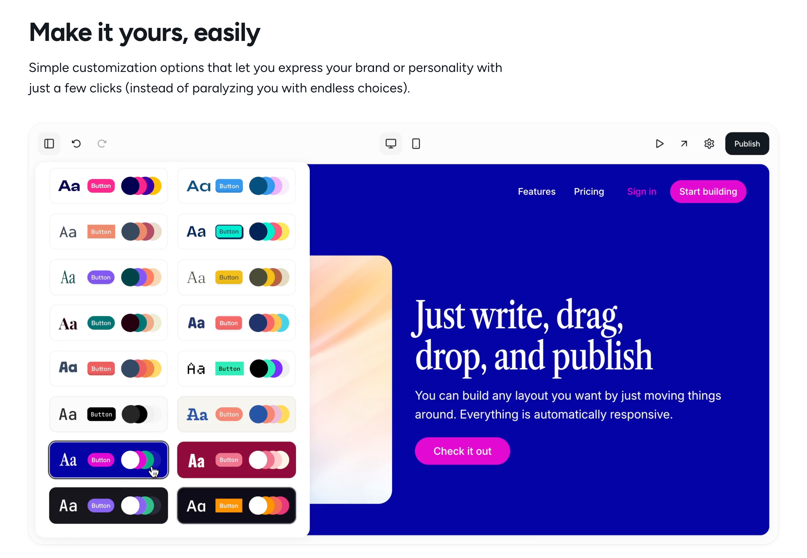 Media Pagy 2.0 - Bina laman web dalam beberapa minit, secara percuma, dan di domain anda sendiri 5