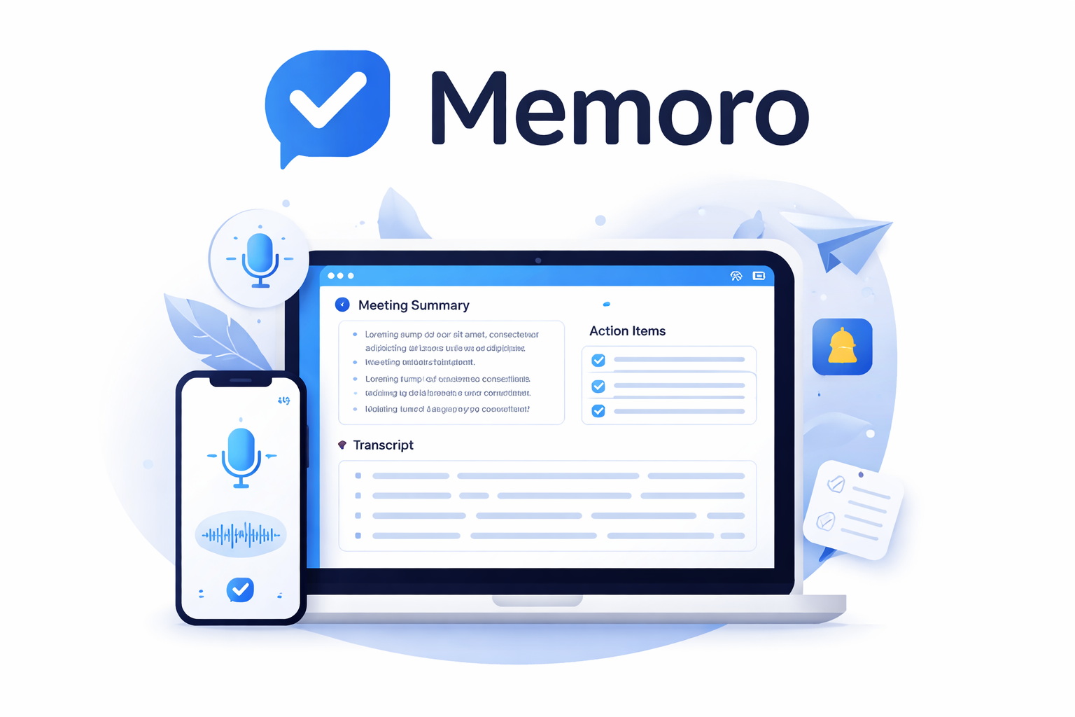 Memoro — Every Meeting Makes You Smarter logo