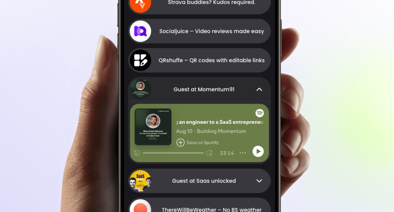Biolinky App Store - 直接嵌入内容媒体1