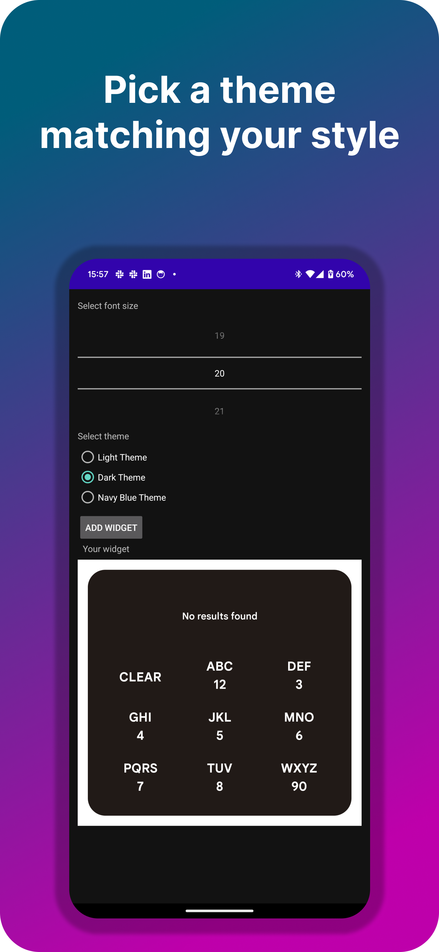 Media SearchPad - Carian dan Pelancaran Apl di Android 2