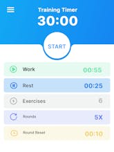 Tabata Timer Interval Training gallery image