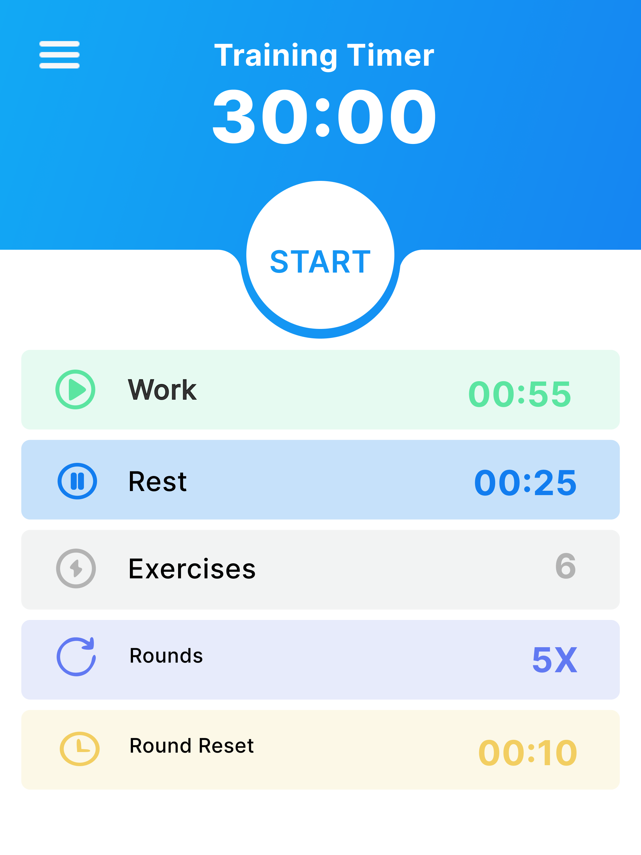 Mídia 1 de Tabata Treinamento do intervalo do timer