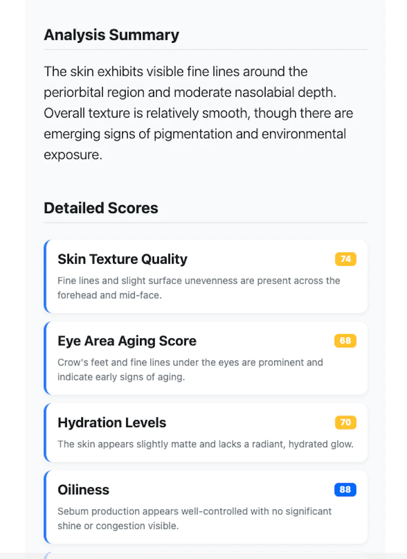 SkinMax AI Skincare Coach screenshot 2