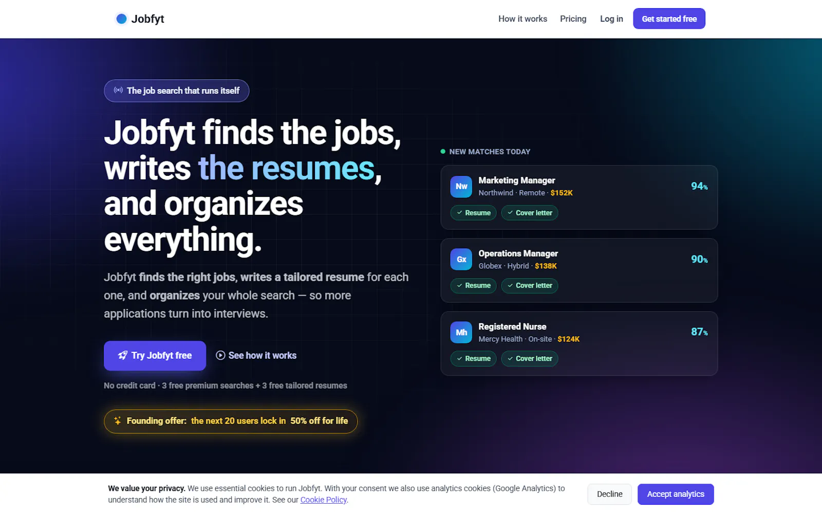 Jobfyt screenshot 1