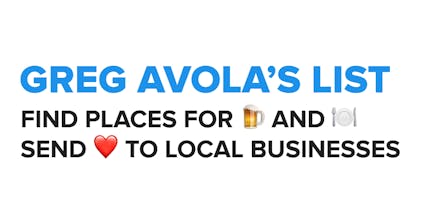 Greg Avola's List gallery image