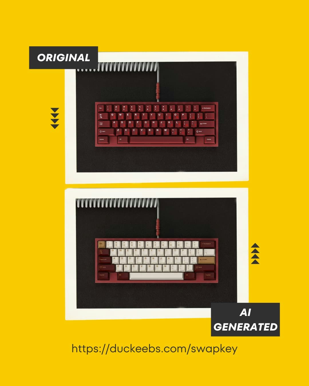 Duckeebs Swapkey - Main product screenshot demonstrating key features and user interface