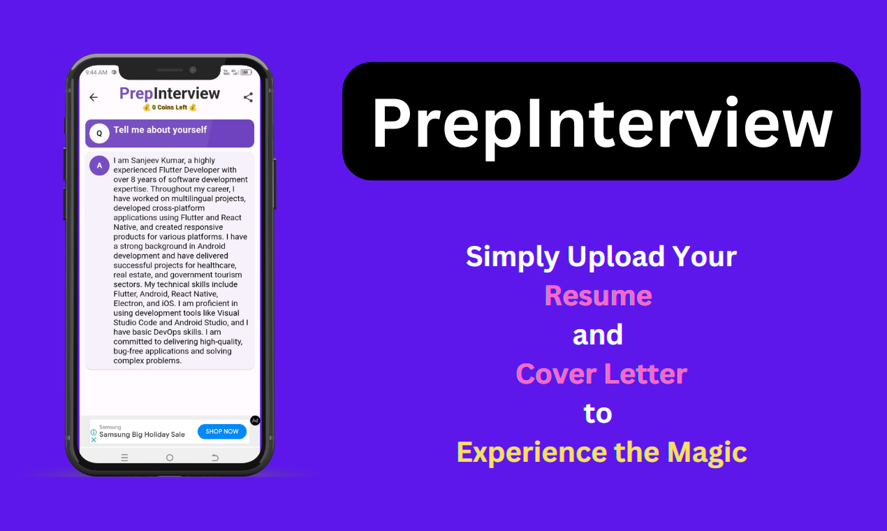 Mídia 1 de PrepInterview