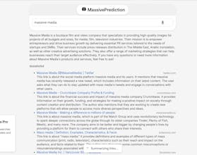 Massive Prediction gallery image