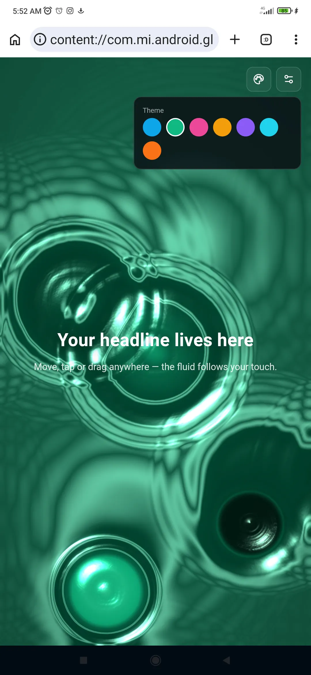 FluidX Interactive Canvas gallery image