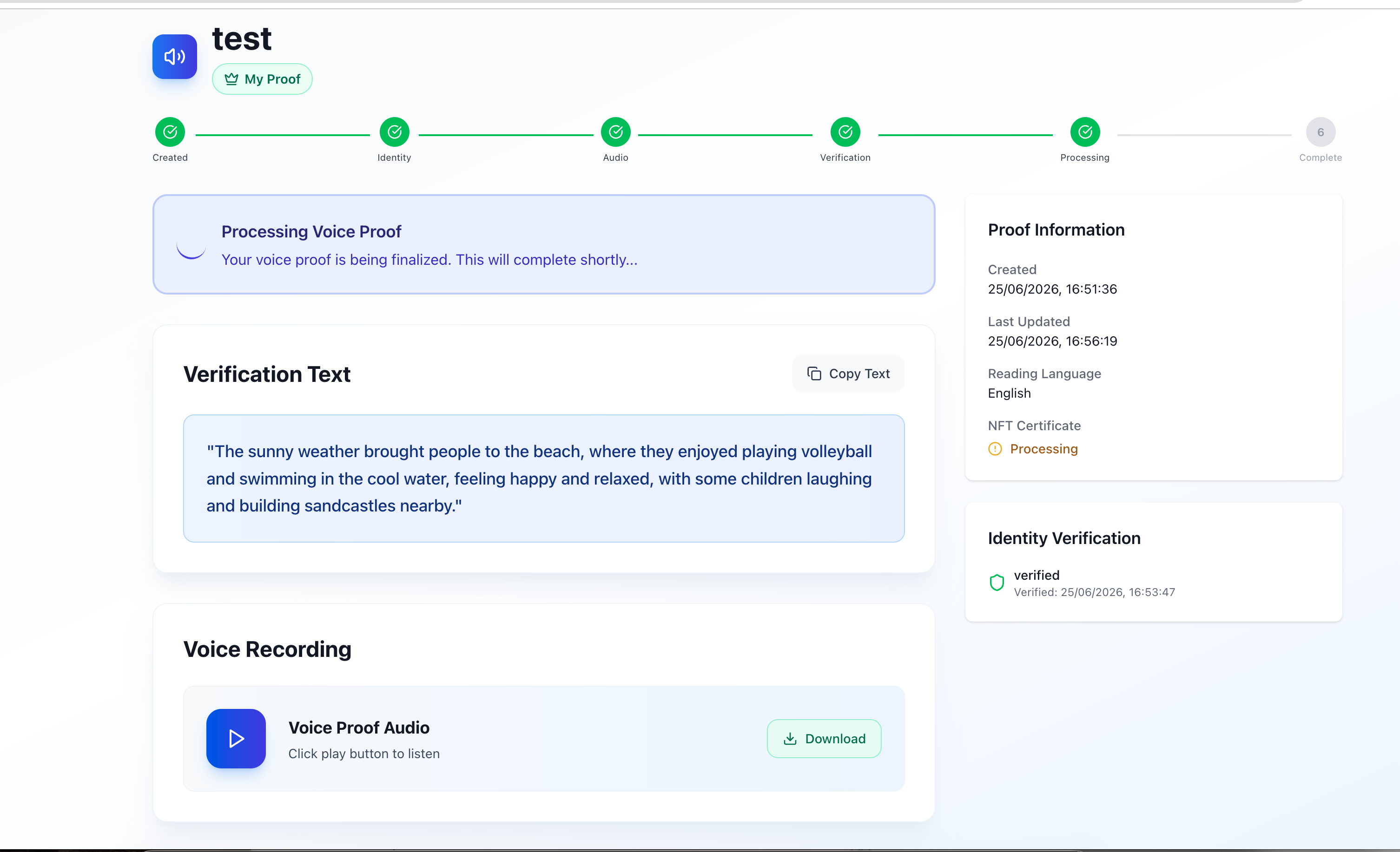 Voiceproof.ai gallery image