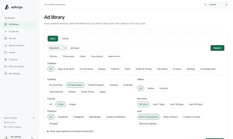 AdForge screenshot 3