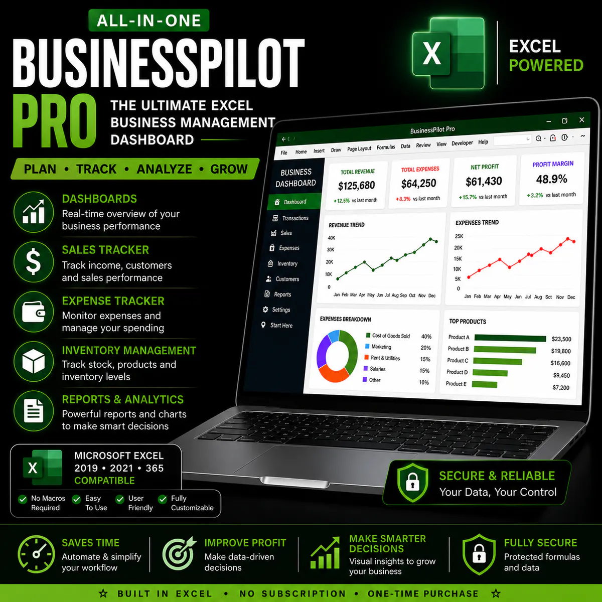 BusinessPilot Pro logo