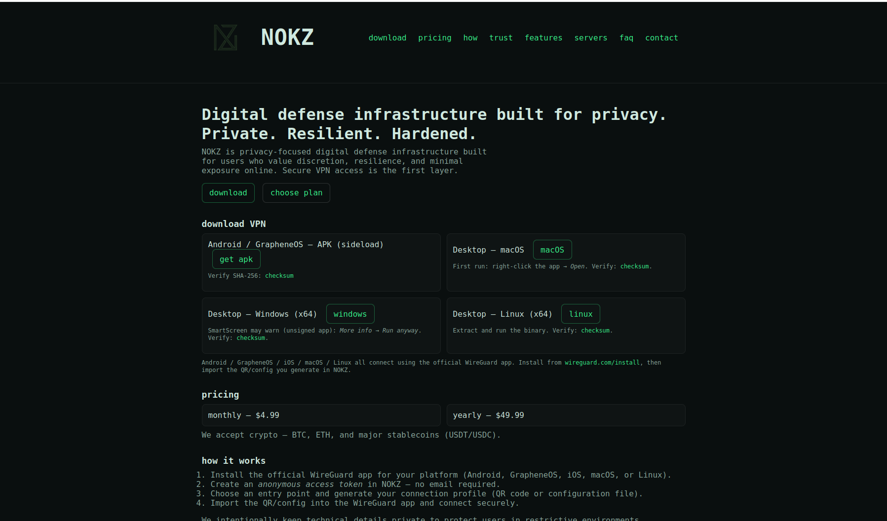 NOKZ Digital defense infrastructure gallery image