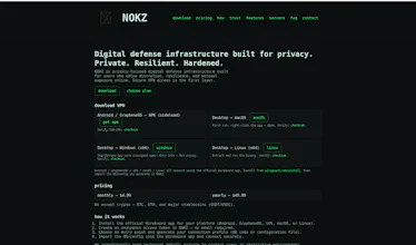 NOKZ Digital defense infrastructure gallery image