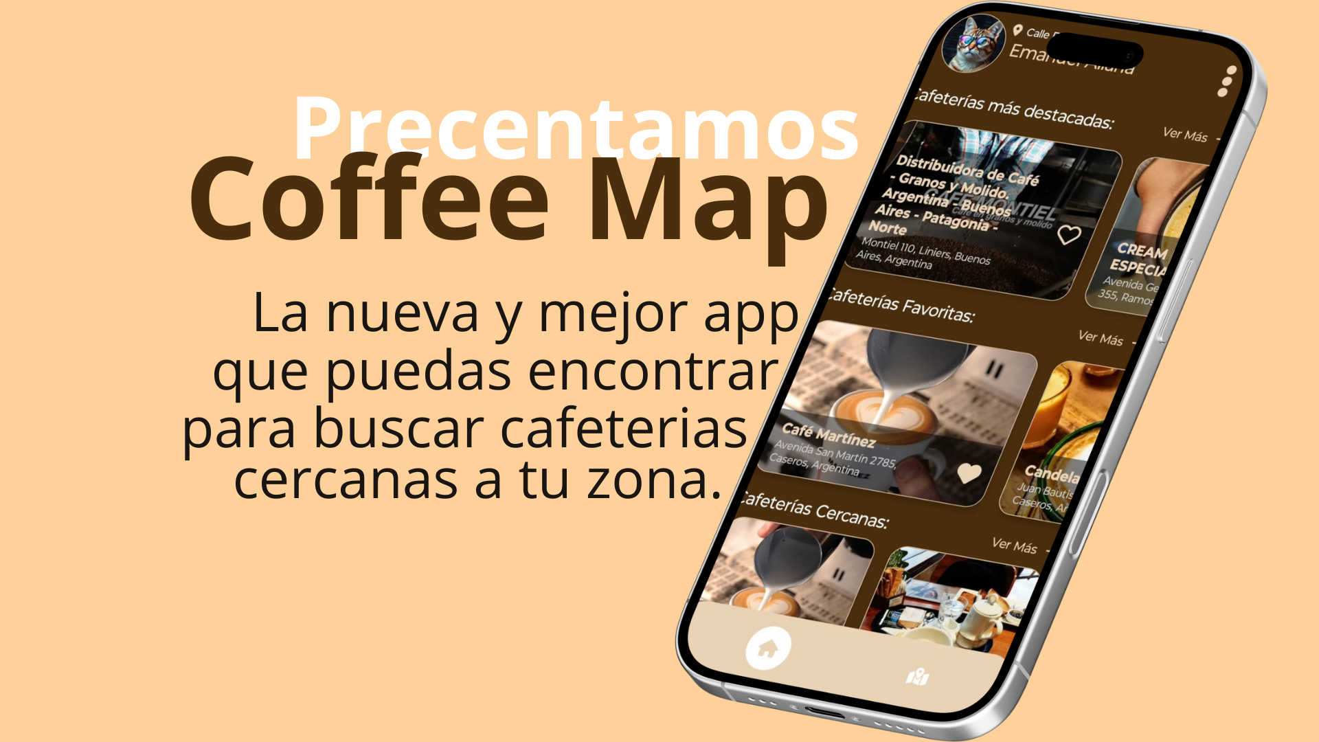 Coffee Map - Discover and find the best coffee shops around you. media 1