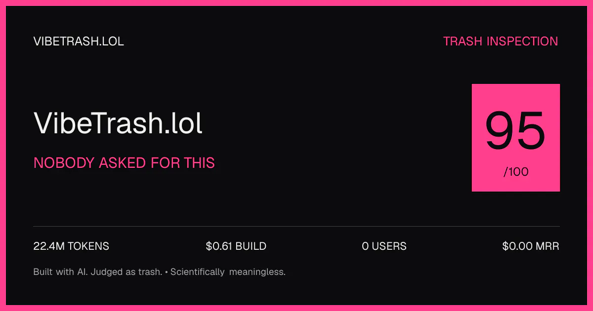 VibeTrash gallery image