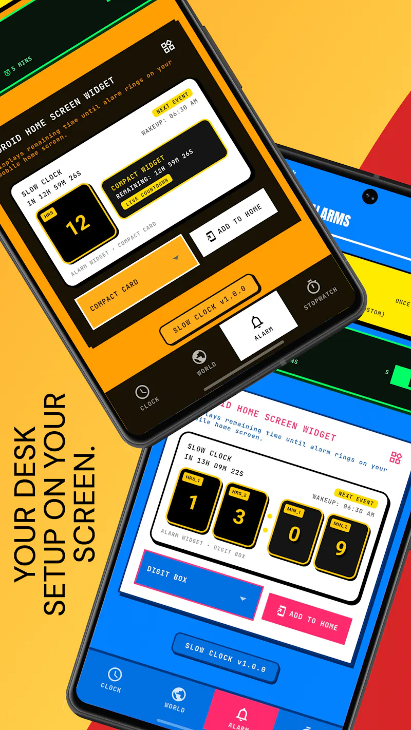 Slow Clock: 3D Timepiece screenshot 5