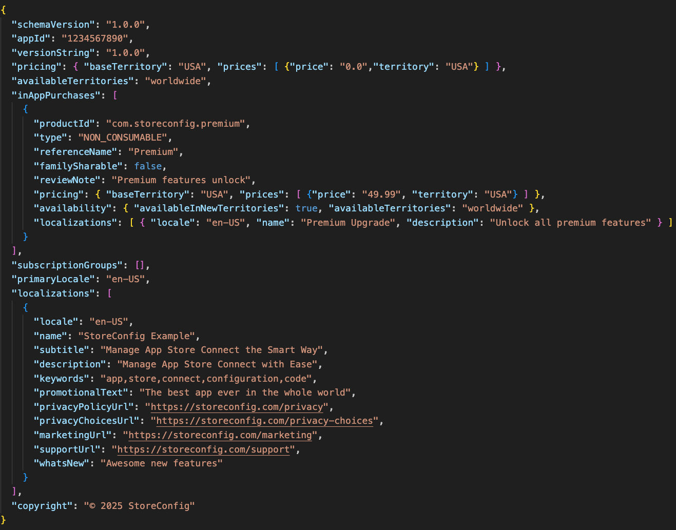 StoreConfig gallery image