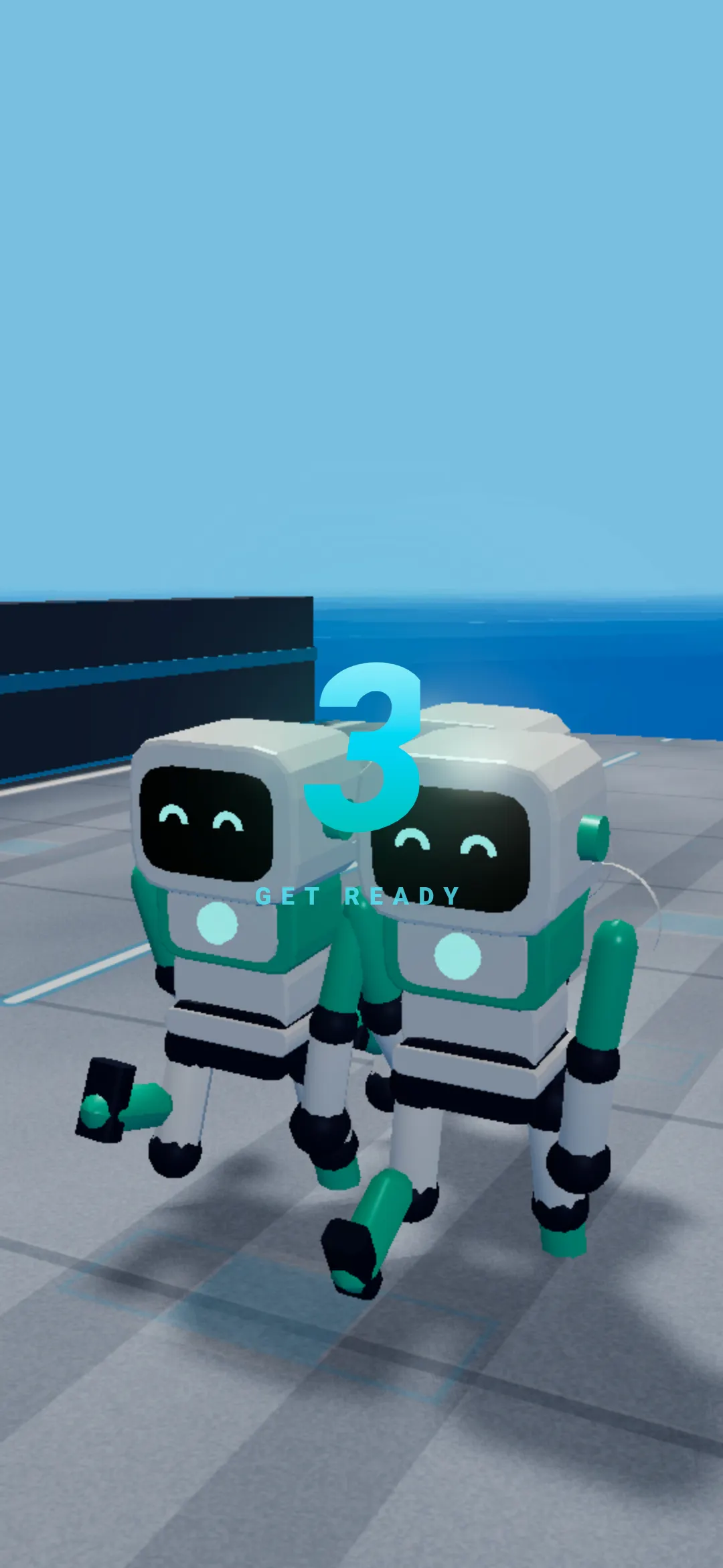 NeonBot Rush: Crowd Runner 3D gallery image